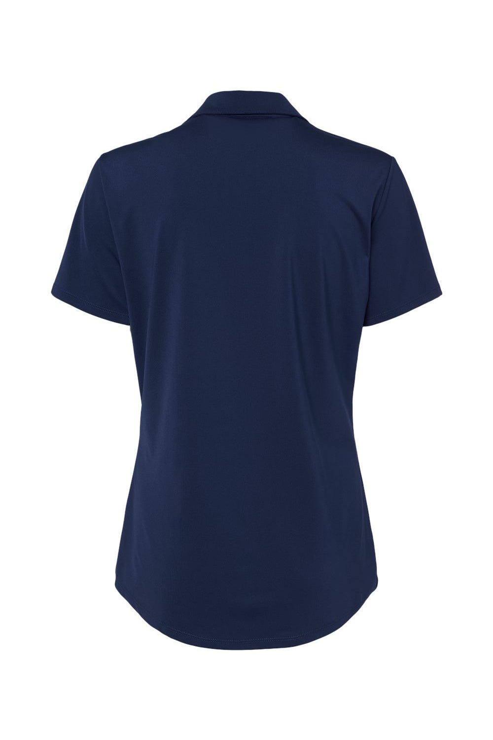 Adidas A515 Womens Ultimate Short Sleeve Polo Shirt Team Navy Blue Flat Back