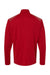 Adidas A520 Mens Shoulder Stripe Moisture Wicking 1/4 Zip Sweatshirt Team Power Red Flat Back
