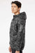 Adidas A524 Mens Full Zip Hooded Windbreaker Jacket Grey/Black Model Side