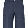 Dickies Mens Premium Moisture Wicking Industrial Cargo Shorts w/ Pockets - Dark Navy Blue - NEW