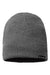 Columbia Hats 168220 Mens Ale Creek Beanie Heather Charcoal Grey Flat Front