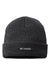 Columbia Hats 191132 Mens Whirlibird Cuffed Beanie Black/Graphite Grey Flat Front