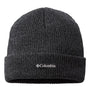 Columbia Hats Unisex Whirlibird Cuffed Beanie - Black/Graphite Grey - New
