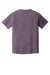 Comfort Colors 1717 Mens Short Sleeve Crewneck T-Shirt Dusk Purple Flat Back