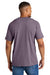 Comfort Colors 1717 Mens Short Sleeve Crewneck T-Shirt Dusk Purple Model Back