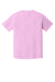 Comfort Colors 1717 Mens Short Sleeve Crewneck T-Shirt Rose Quartz Pink Flat Back