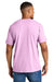 Comfort Colors 1717 Mens Short Sleeve Crewneck T-Shirt Rose Quartz Pink Model Back