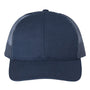 Classic Caps Mens USA Made Snapback Trucker Hat - Navy Blue - NEW