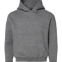 LAT Youth Fleece Hooded Sweatshirt Hoodie - Heather Granite Grey - NEW