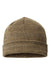 Richardson Hats 130 Unisex Marled Beanie Olive Green/Khaki/Light Khaki Flat Front