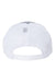 Richardson Hats 112PL Mens 112+ R-Flex Adjustable Trucker Hat Heather Grey/White Flat Back