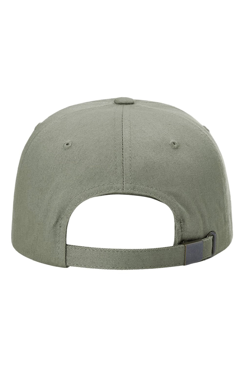 Richardson Hats 254RE Mens Sustainable Ashland Adjustable Dad Hat Loden Green Flat Back