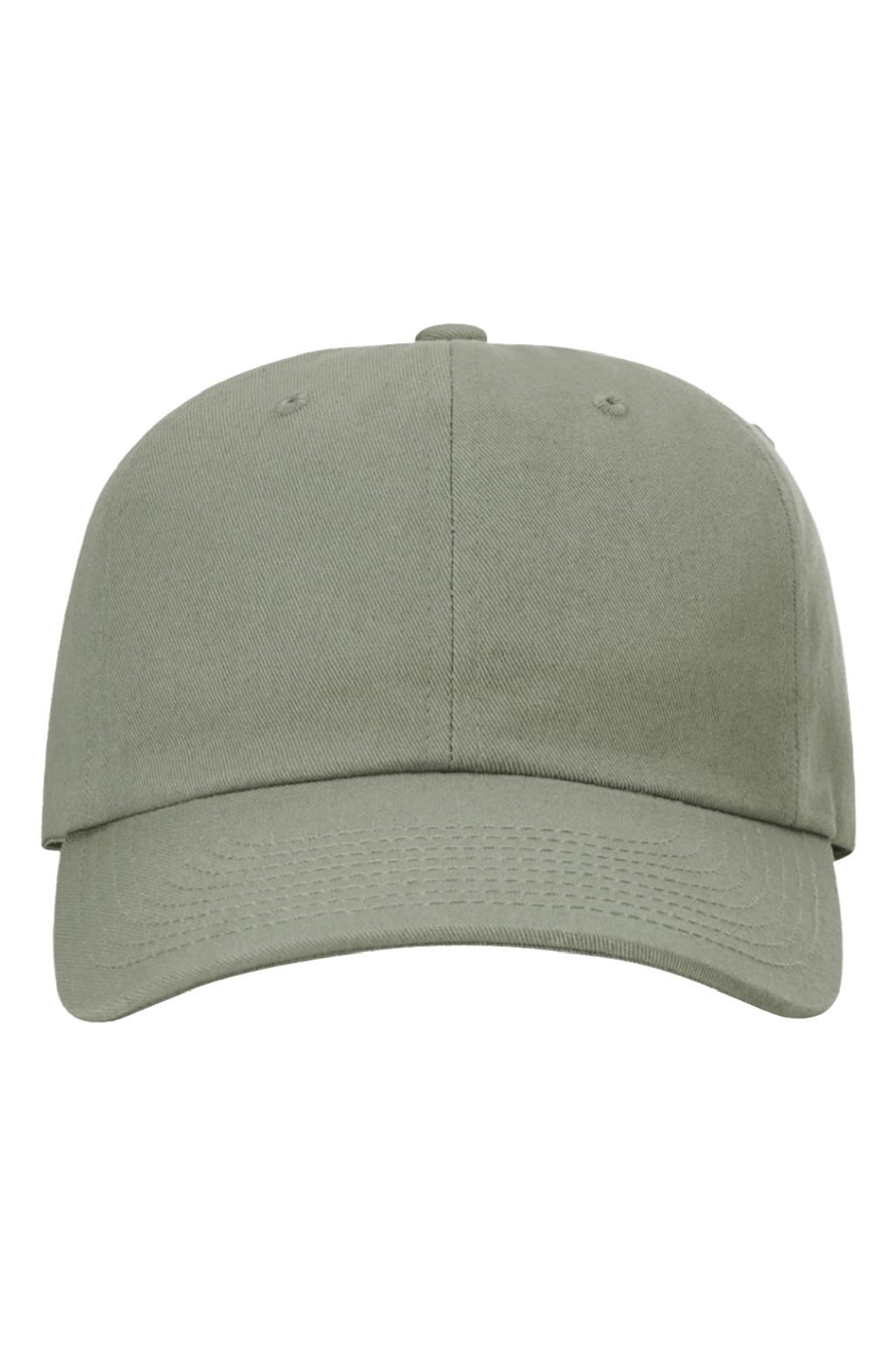 Richardson Hats 254RE Mens Sustainable Ashland Adjustable Dad Hat Loden Green Flat Front
