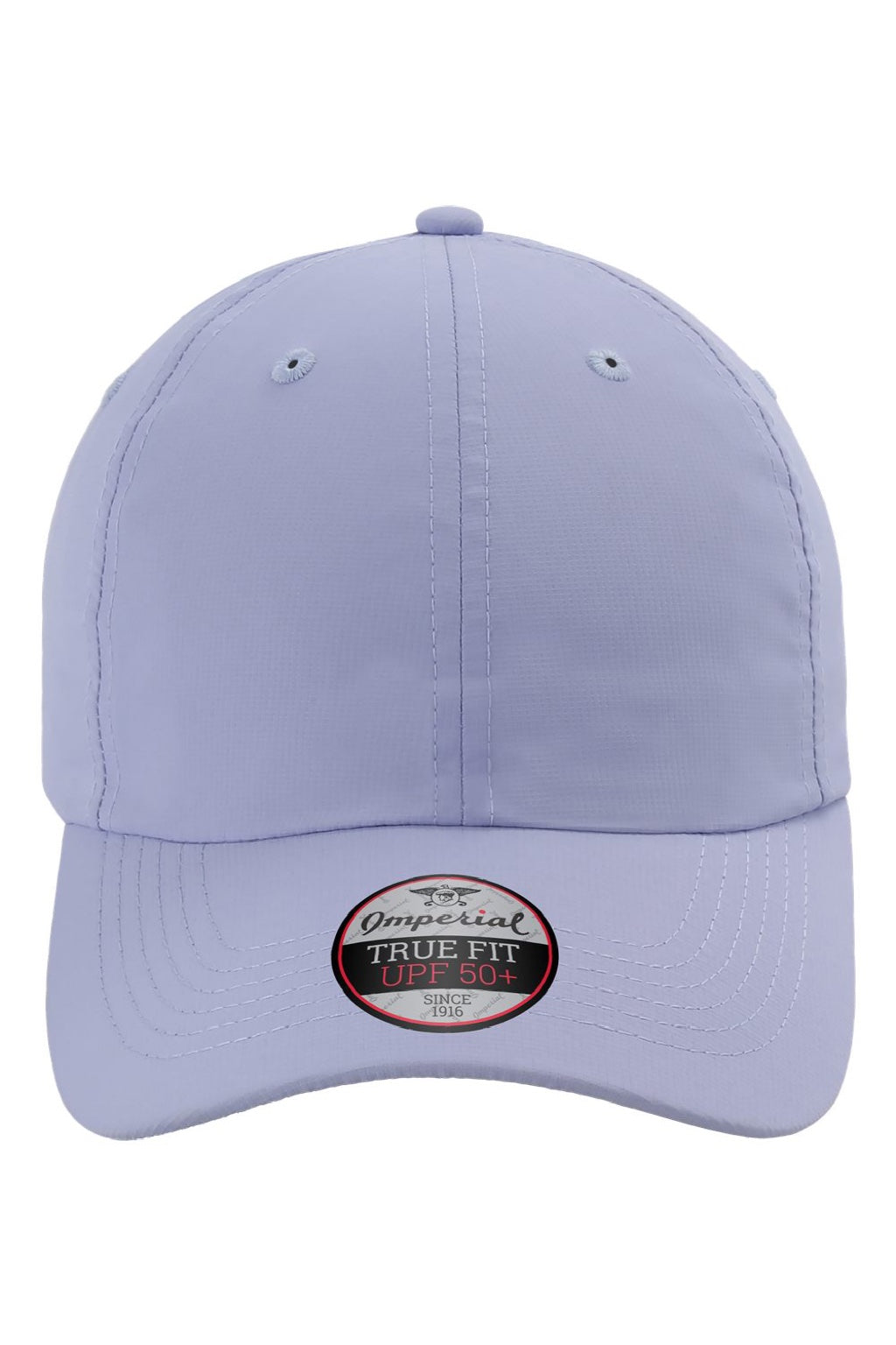 Imperial Hats X210P Mens The Original Performance Moisture Wicking Adjustable Hat Lavender Purple Flat Front