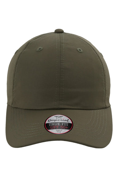 Imperial X210P Mens The Original Performance Hat Olive Green Flat Front