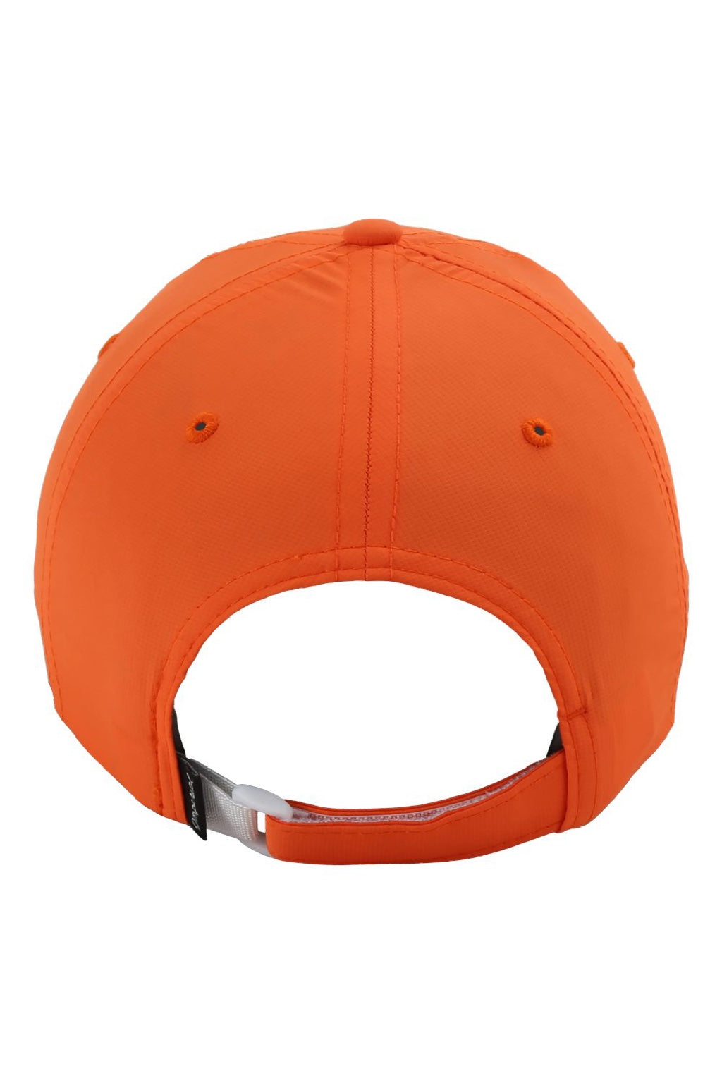Imperial Hats X210P Mens The Original Performance Moisture Wicking Adjustable Hat Orange Flat Back