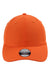 Imperial Hats X210P Mens The Original Performance Moisture Wicking Adjustable Hat Orange Flat Front