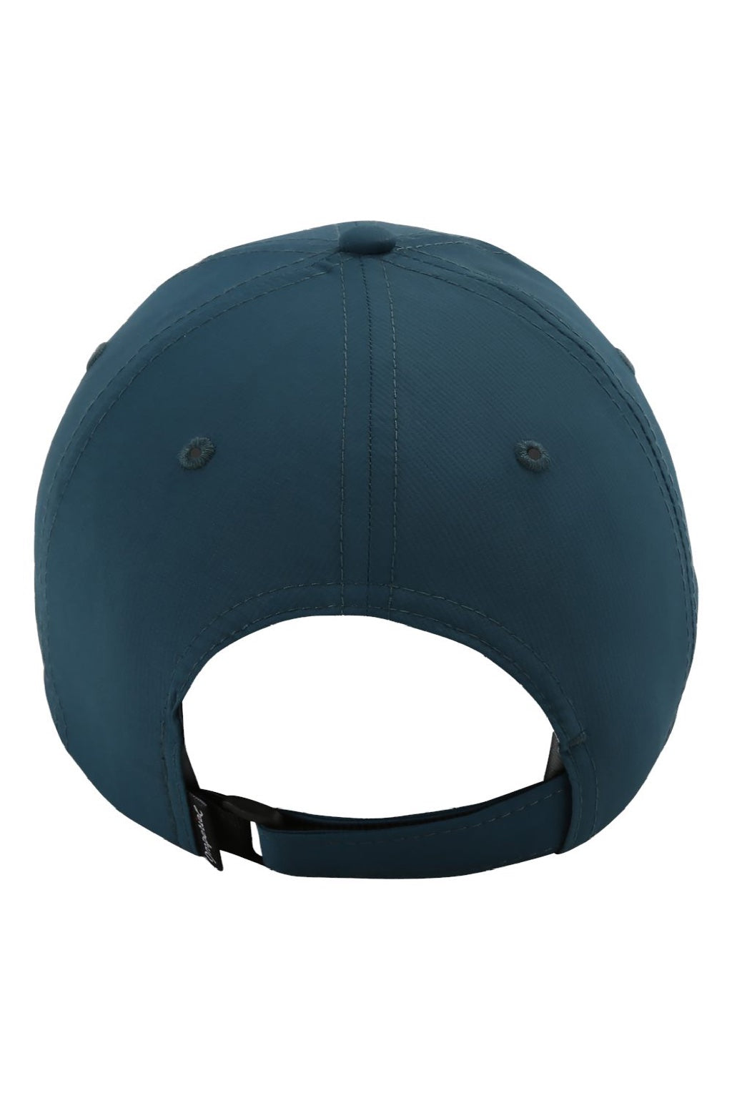 Imperial Hats X210P Mens The Original Performance Moisture Wicking Adjustable Hat Petrol Blue Flat Back