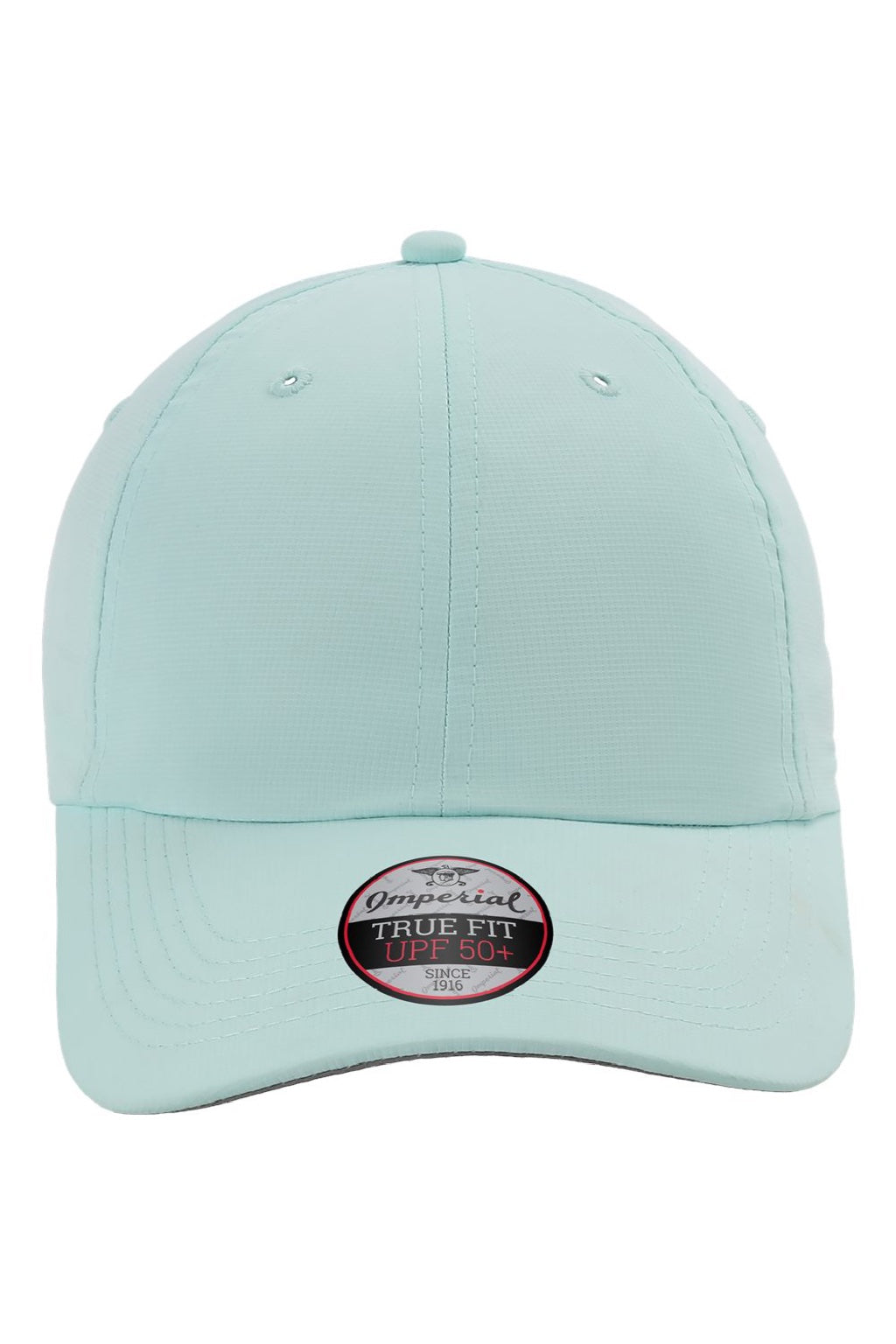 Imperial Hats X210P Mens The Original Performance Moisture Wicking Adjustable Hat Robins Egg Blue Flat Front