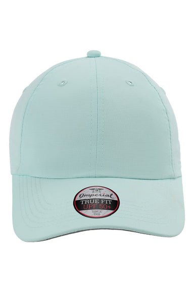 Imperial Hats X210P Mens The Original Performance Moisture Wicking Adjustable Hat Robins Egg Blue Flat Front