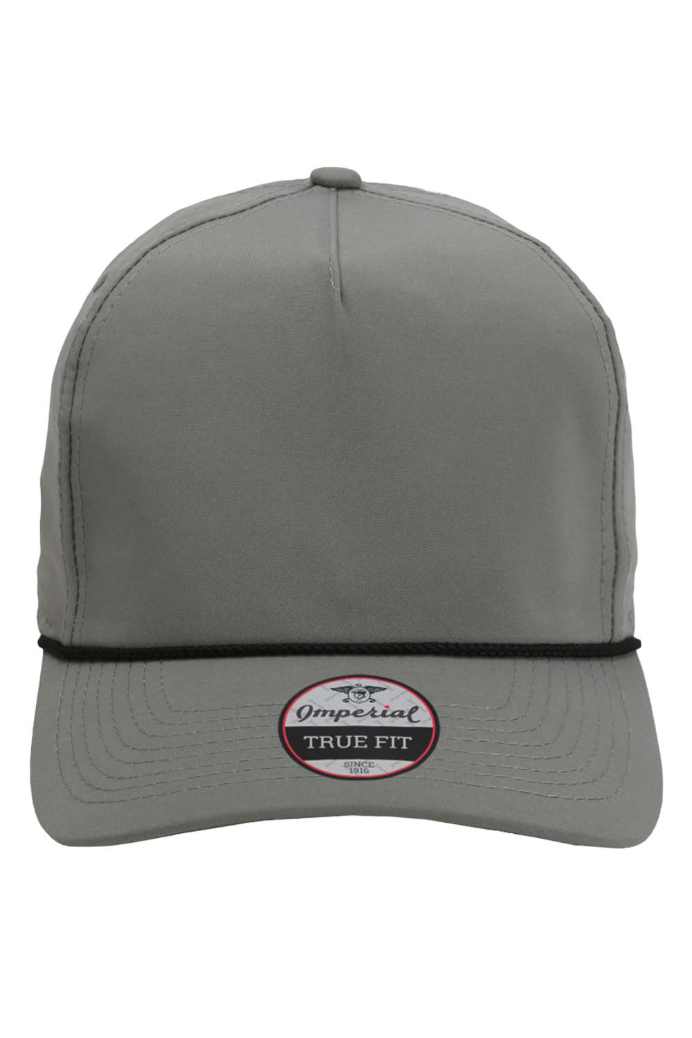 Imperial 5054 Mens The Wrightson Hat Grey/Black Flat Front