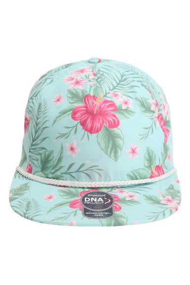 Imperial Hats DNA010 Mens The Aloha Rope Moisture Wicking Adjustable Hat Hawai'in Biome Flat Front
