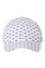 Imperial Hats X210R Mens Alter Ego Moisture Wicking Adjustable Hat White Bone Fish Flat Front