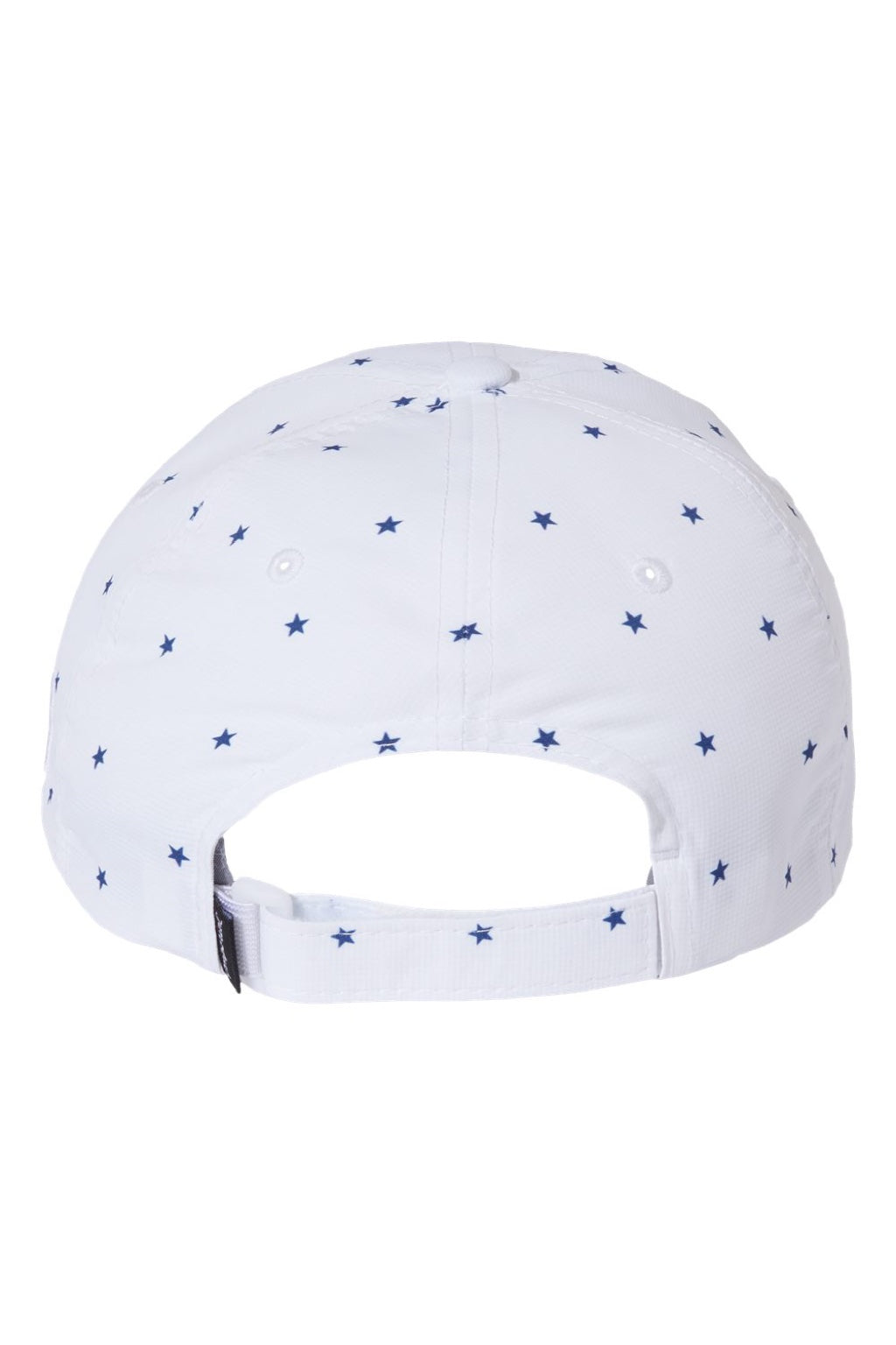 Imperial Hats X210R Mens Alter Ego Moisture Wicking Adjustable Hat White Stars Flat Back