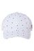 Imperial Hats X210R Mens Alter Ego Moisture Wicking Adjustable Hat White Stars Flat Front
