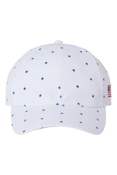 Imperial X210R Mens Alter Ego Hat White Stars Flat Front