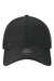 Legacy Hats CFA Mens Cool Fit Moisture Wicking Adjustable Hat Black Flat Front