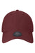Legacy CFA Mens Cool Fit Adjustable Hat Burgundy Flat Front
