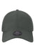 Legacy Hats CFA Mens Cool Fit Moisture Wicking Adjustable Hat Dark Grey Flat Front
