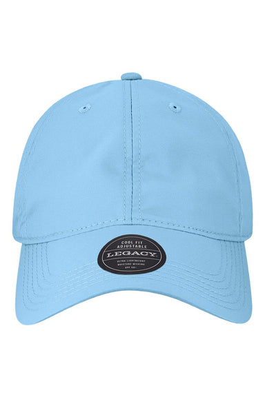 Legacy CFA Mens Cool Fit Adjustable Hat Light Blue Flat Front