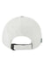 Legacy Hats CFA Mens Cool Fit Moisture Wicking Adjustable Hat White Flat Back