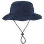 Legacy Hats Mens Cool Fit Moisture Wicking Booney Hat - Navy Blue