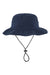 Legacy CFB Mens Cool Fit Booney Hat Navy Blue Flat Front