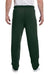 Jerzees 973M/973MR Mens NuBlend Pill Resistant Fleece Sweatpants Forest Green Model Back