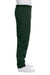 Jerzees 973M/973MR Mens NuBlend Pill Resistant Fleece Sweatpants Forest Green Model Side