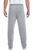 Jerzees 973M/973MR Mens NuBlend Pill Resistant Fleece Sweatpants Oxford Grey Model Back