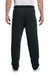 Jerzees 973M/973MR Mens NuBlend Pill Resistant Fleece Sweatpants Black Model Back