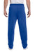 Jerzees 973M/973MR Mens NuBlend Pill Resistant Fleece Sweatpants Royal Blue Model Back