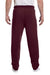 Jerzees 973M/973MR Mens NuBlend Pill Resistant Fleece Sweatpants Maroon Model Back