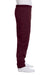 Jerzees 973M/973MR Mens NuBlend Pill Resistant Fleece Sweatpants Maroon Model Side