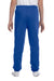 Jerzees 973B/973BR Youth NuBlend Fleece Pill Resistant Sweatpants Royal Blue Model Back
