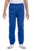 Jerzees 973B/973BR Youth NuBlend Fleece Pill Resistant Sweatpants Royal Blue Model Front