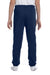Jerzees 973B/973BR Youth NuBlend Fleece Pill Resistant Sweatpants Navy Blue Model Back