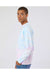 Independent Trading Co. PRM3500TD Mens Tie-Dye Crewneck Sweatshirt Cotton Candy Model Side