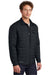 Eddie Bauer EB502 Mens Water Resistant Button Down Shirt Jacket Black Model 3Q