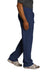 Jerzees 974M/974MPR Mens NuBlend Pill Resistant Fleece Open Bottom Sweatpants w/ Pockets Navy Blue Model Side